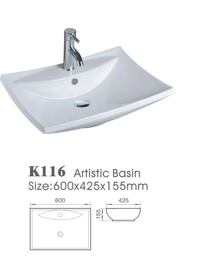 Bathroom furniture, fixtures and accessories K116