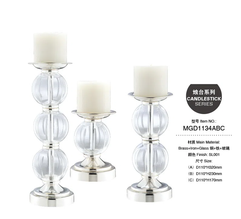 Candle holders and candelabras MGD1134ABC
