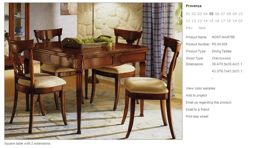 Furniture sets and selections 05