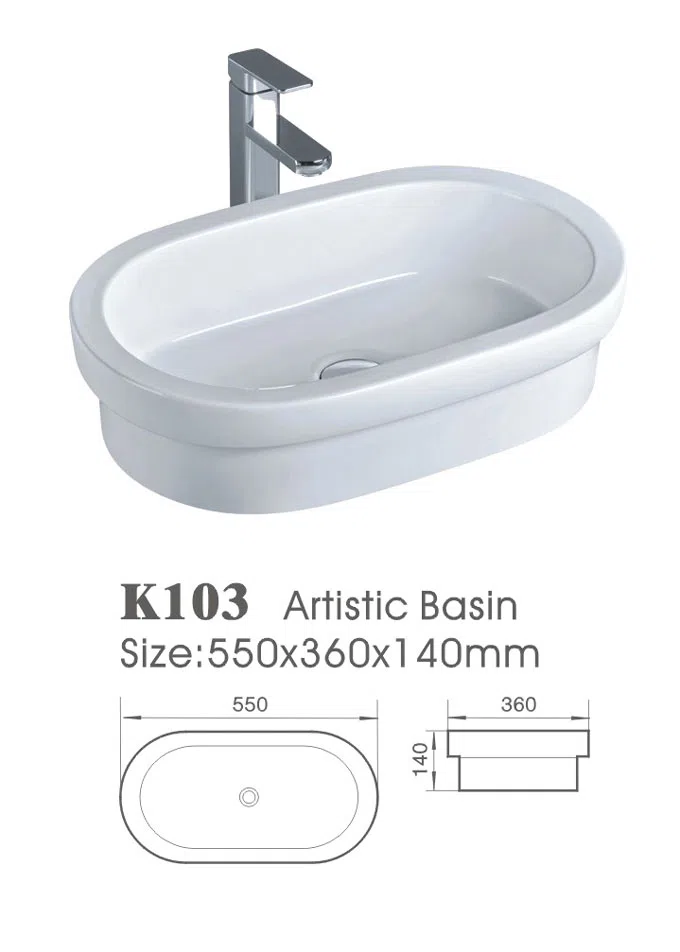 Bathroom furniture, fixtures and accessories K103
