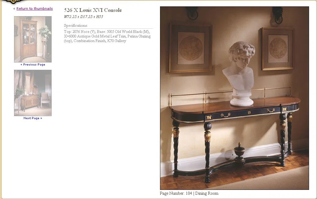 Furniture sets and selections 104-1