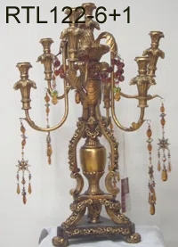 Candle holders and candelabras RTL122-6+1