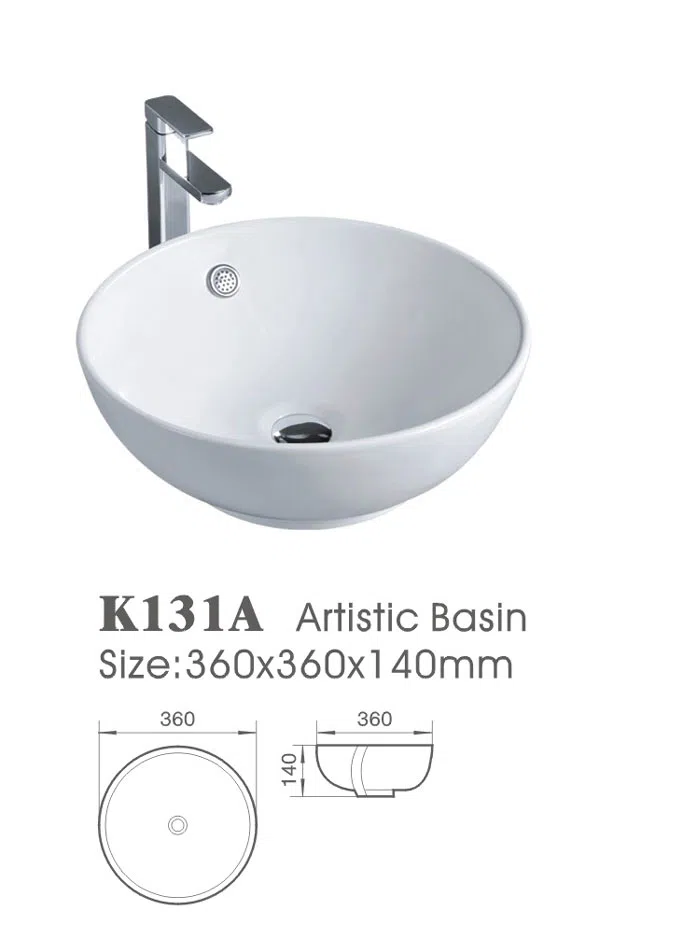 Bathroom furniture, fixtures and accessories K131A