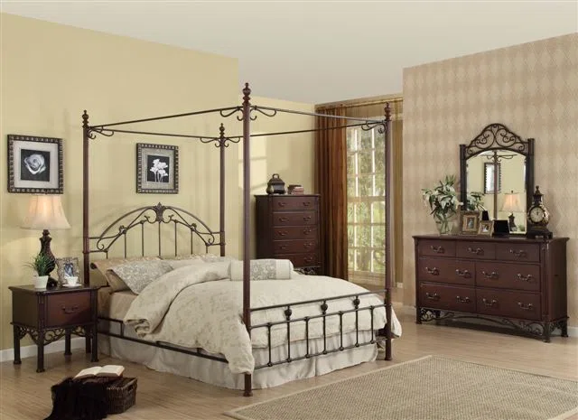 Beds and bedrooms 929B with canopy-3