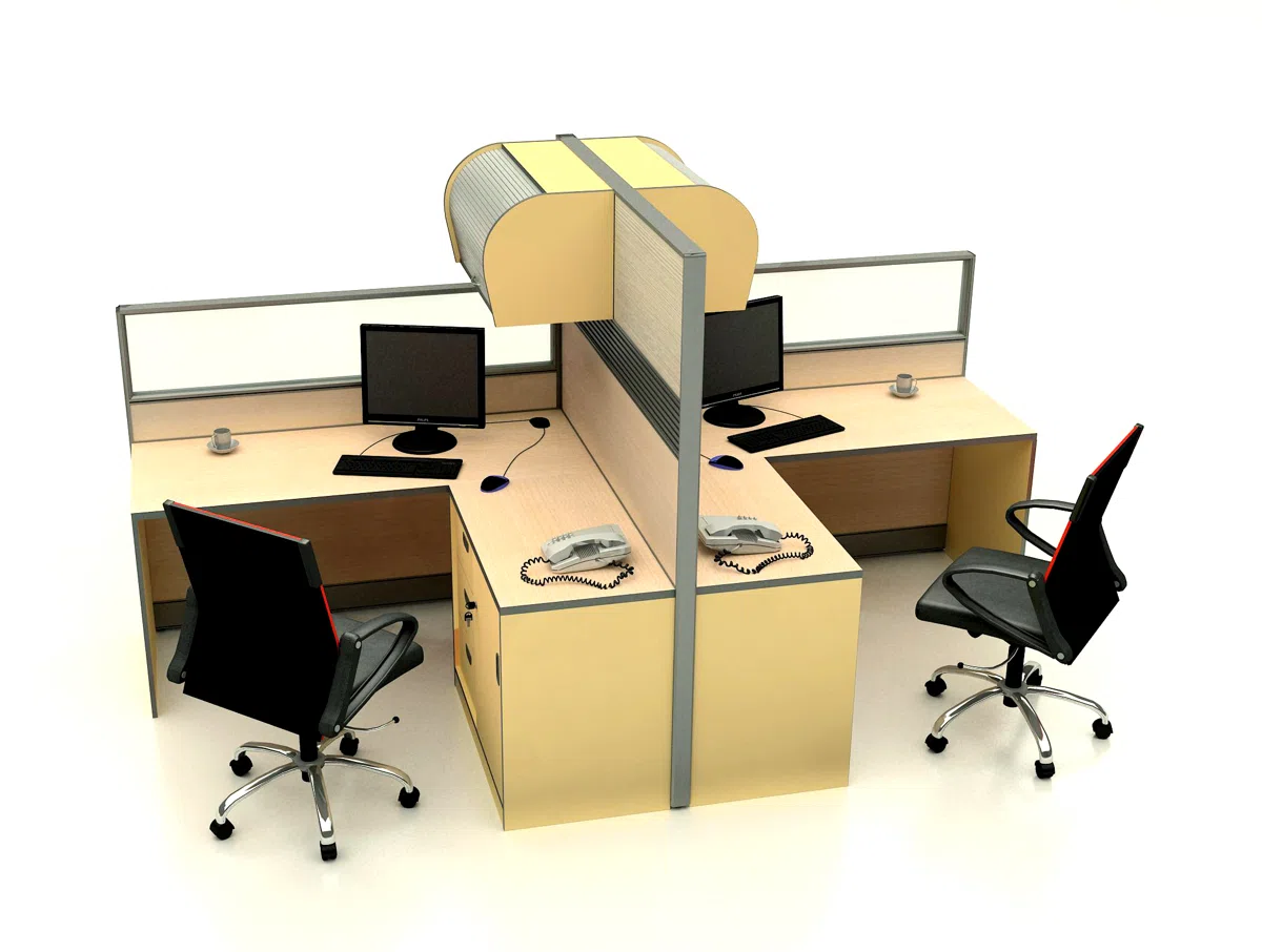 Офисная мебель D6 series partition 3-4