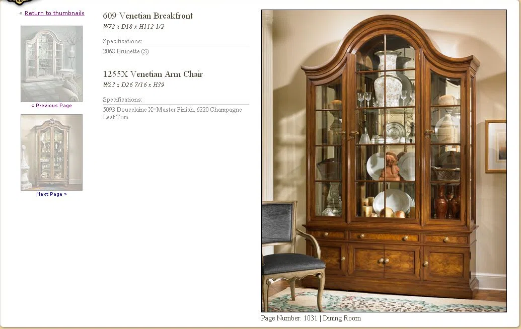 Furniture sets and selections 1031-1
