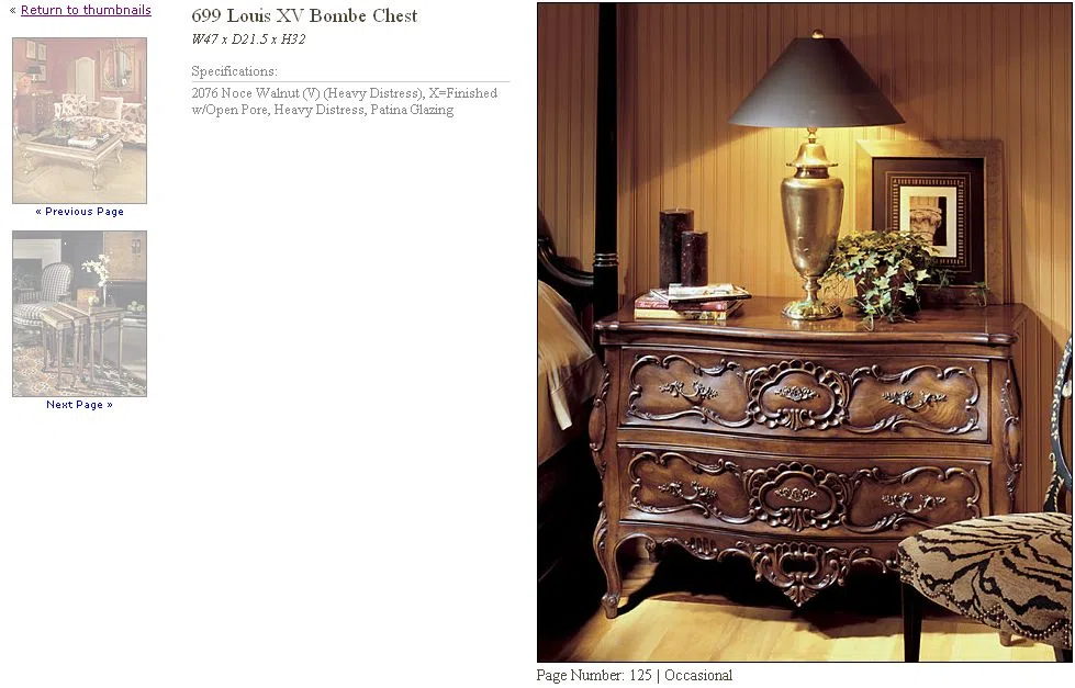 Furniture sets and selections 125-1