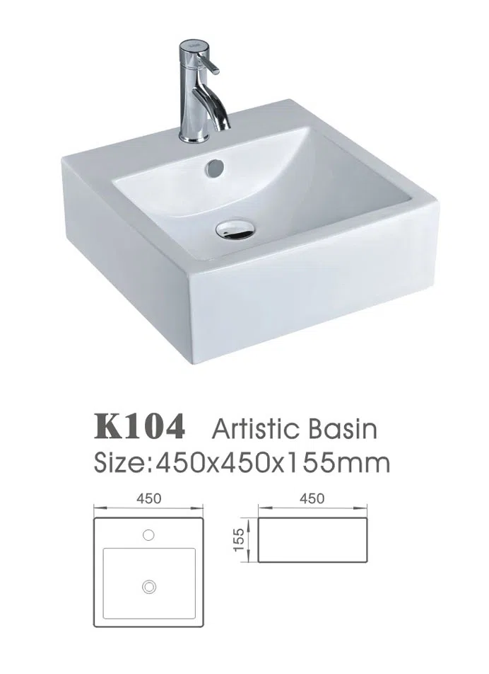 Bathroom furniture, fixtures and accessories K104