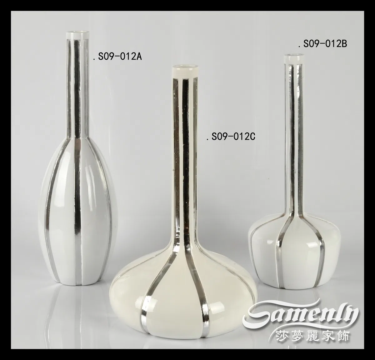 Candle holders and candelabras S09-012A-C-B