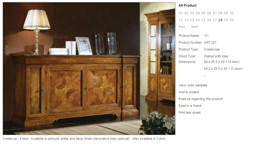 Cabinets, dressers and shelves 18