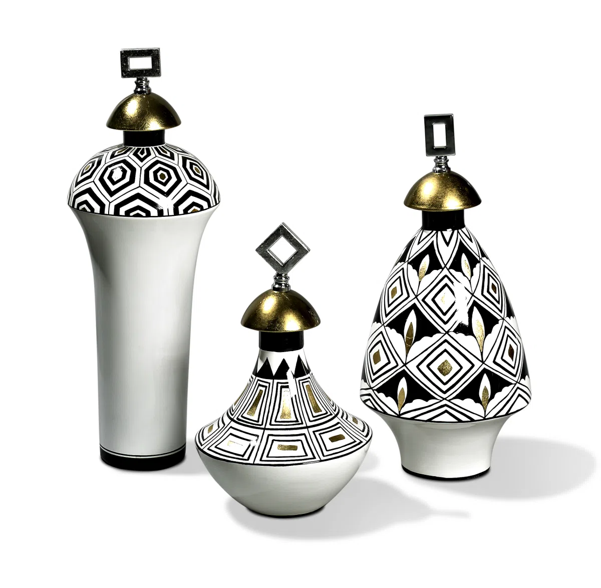 Candle holders and candelabras FMJ120366+67+68 BW ¬---
