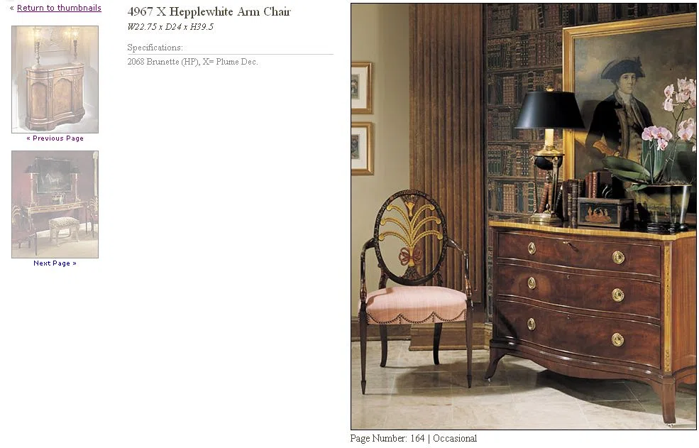 Furniture sets and selections 164-1