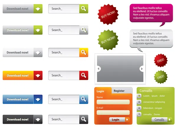 Обложки каталогов и справочные материалы Banner & Web Elements 51