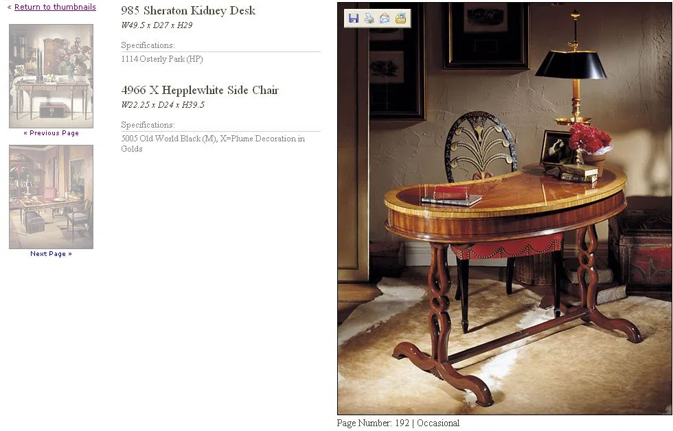 Tables, consoles and tabletops 192-1