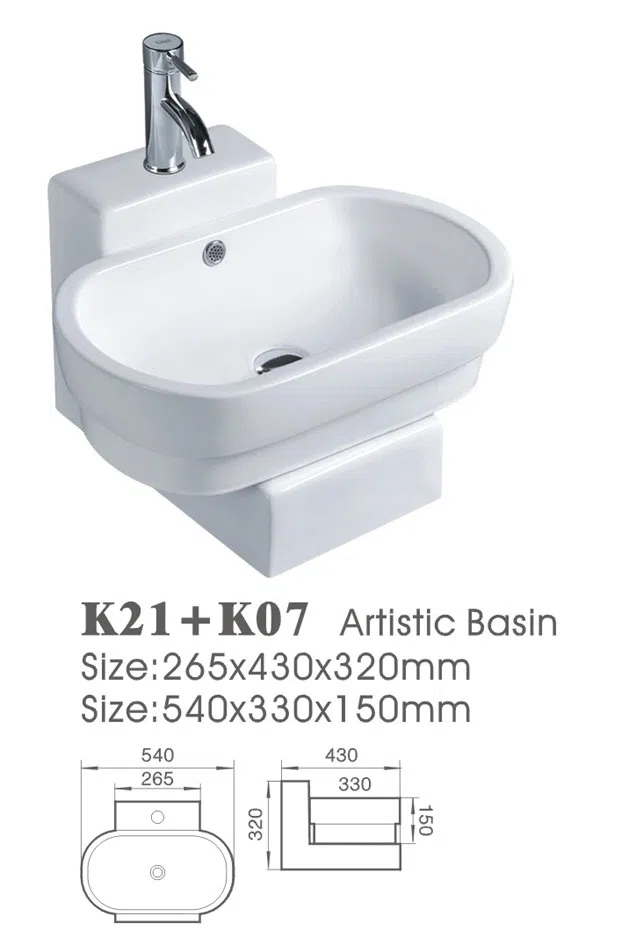浴室家具、洁具与配件 K21+K07