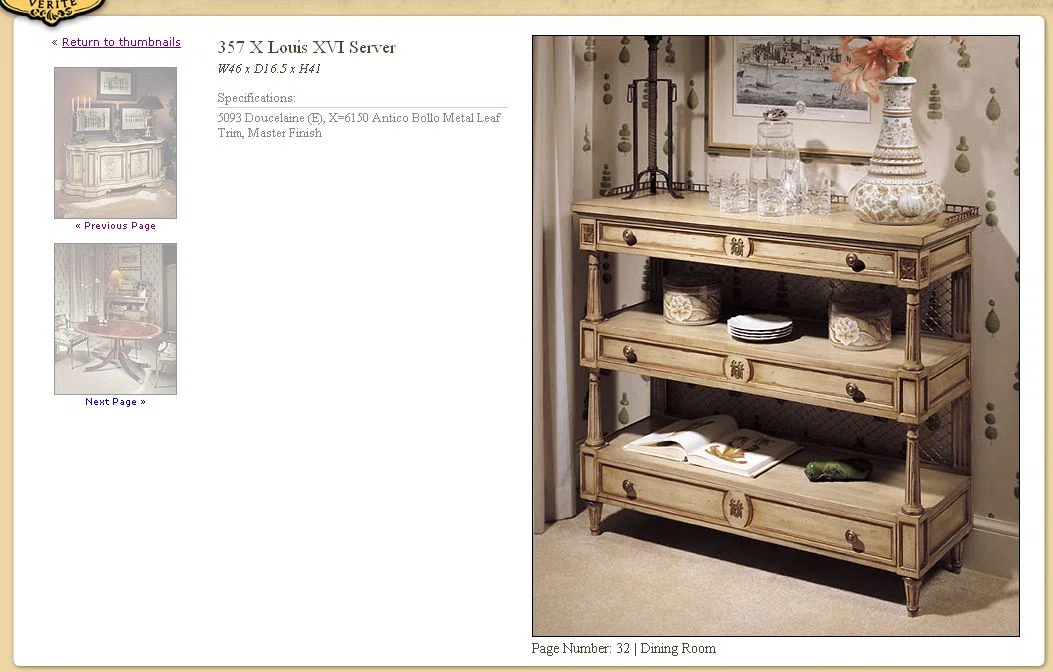 Cabinets, dressers and shelves 32-1