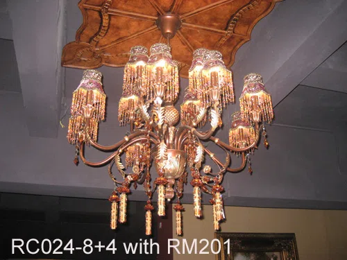 灯饰 RC024-8+4 with shade RM201