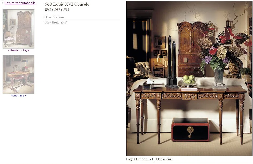 Furniture sets and selections 191-1