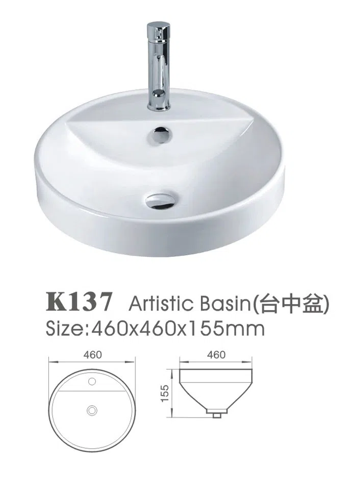 Bathroom furniture, fixtures and accessories K137