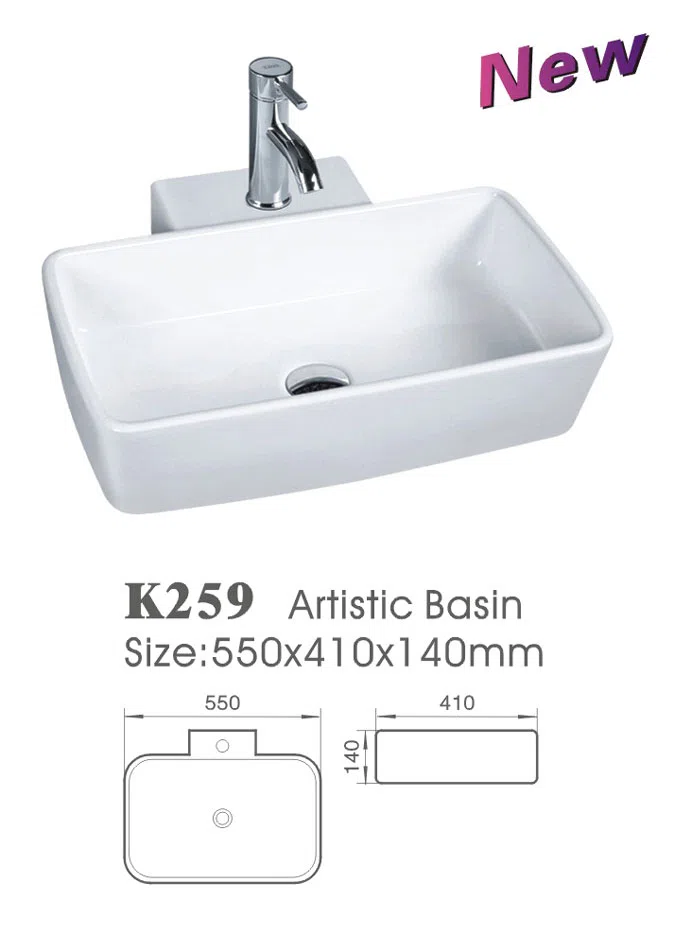 Bathroom furniture, fixtures and accessories K259