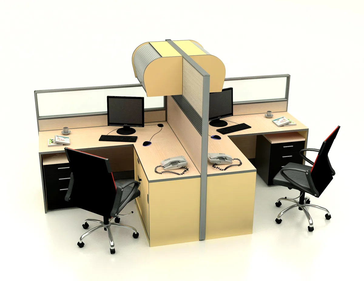 Офисная мебель D6 series partition 3-3