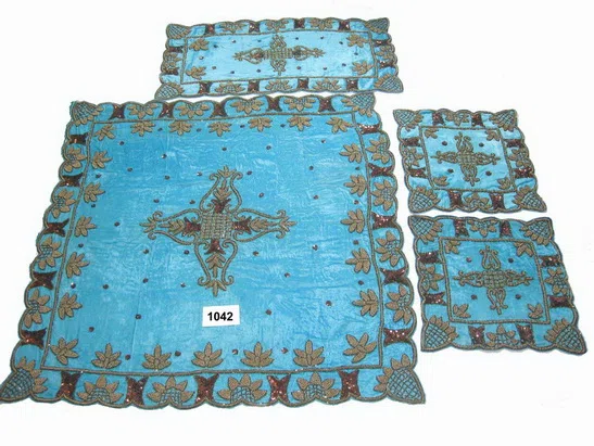 Текстиль, шторы и подушки # 1042 Full Velvet Turquoise_