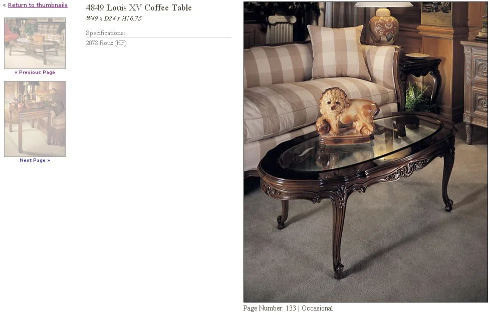 Furniture sets and selections 133-1