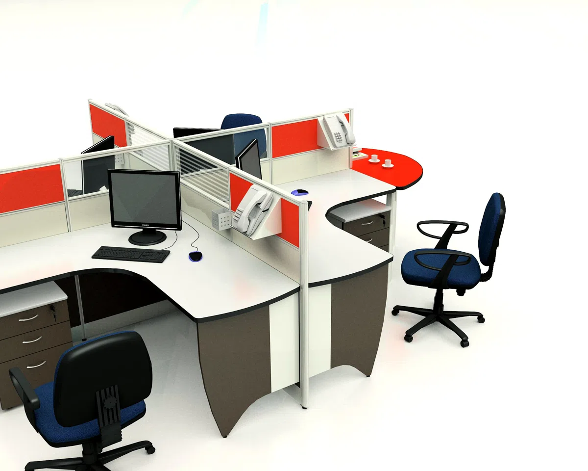 Офисная мебель 298 series workstation 1-3