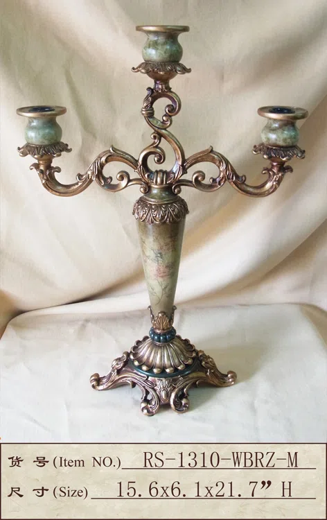 Candle holders and candelabras RS-1310-WBRZ-M