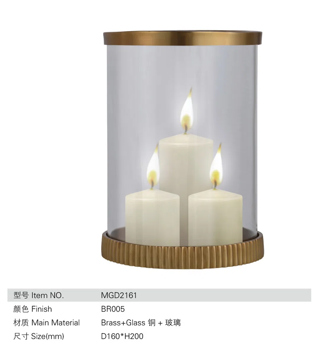 Candle holders and candelabras MGD2161