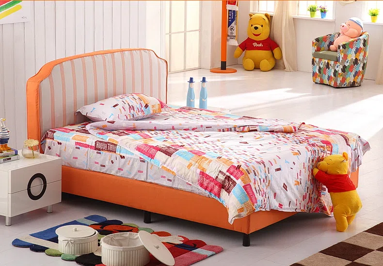 Beds and bedrooms F183Orange