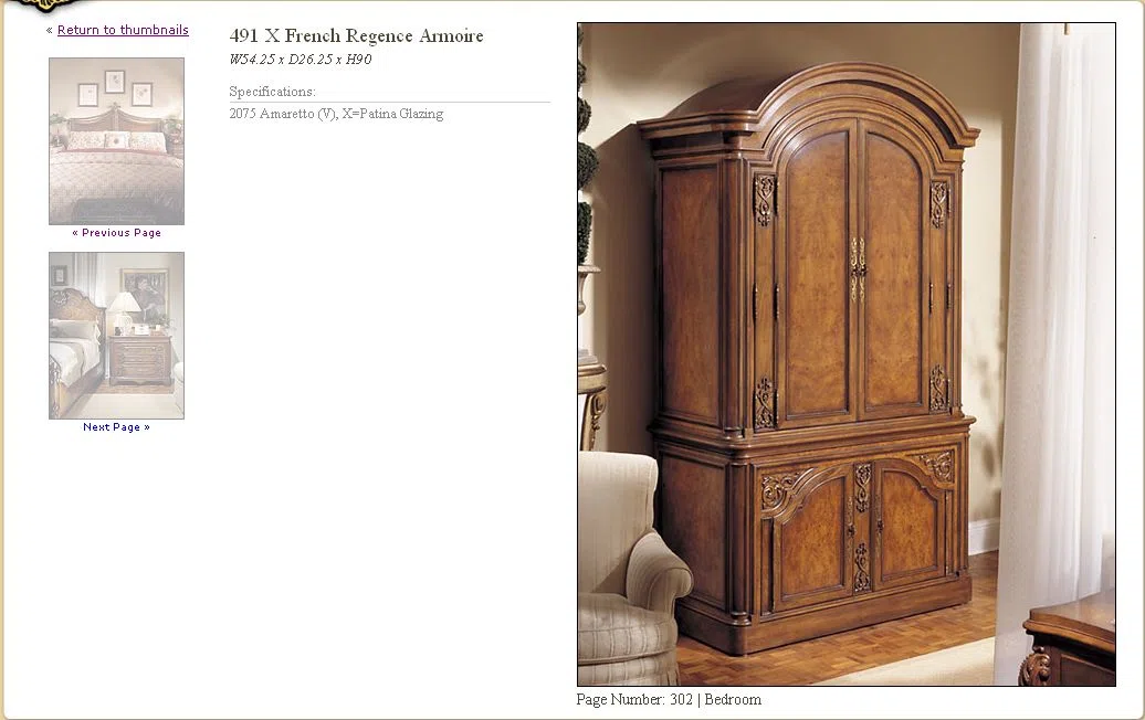 Cabinets, dressers and shelves 302-1