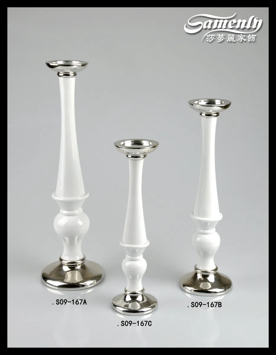 Candle holders and candelabras S09-167_168_169