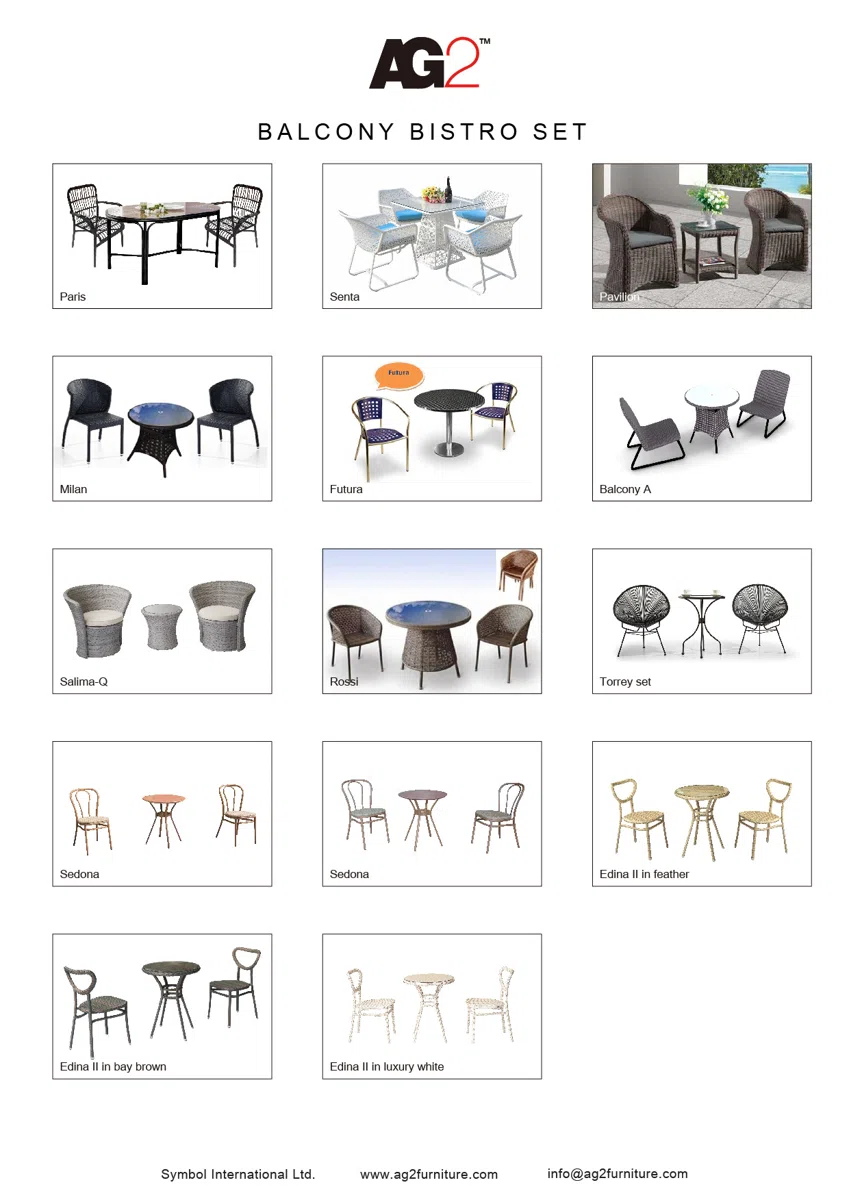 Мебель · комплекты и подборки BALCONY BISTRO SET