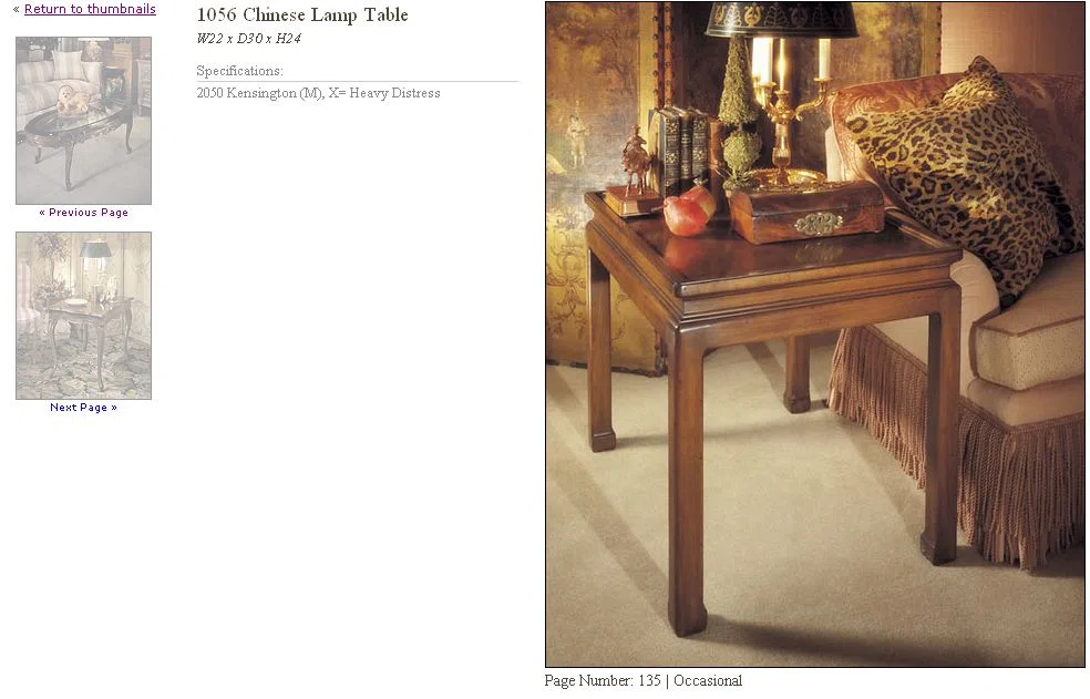 Furniture sets and selections 135-1