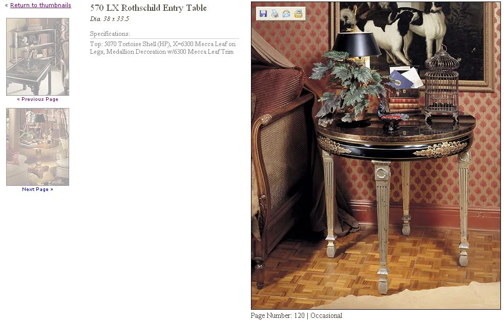 Furniture sets and selections 120-1