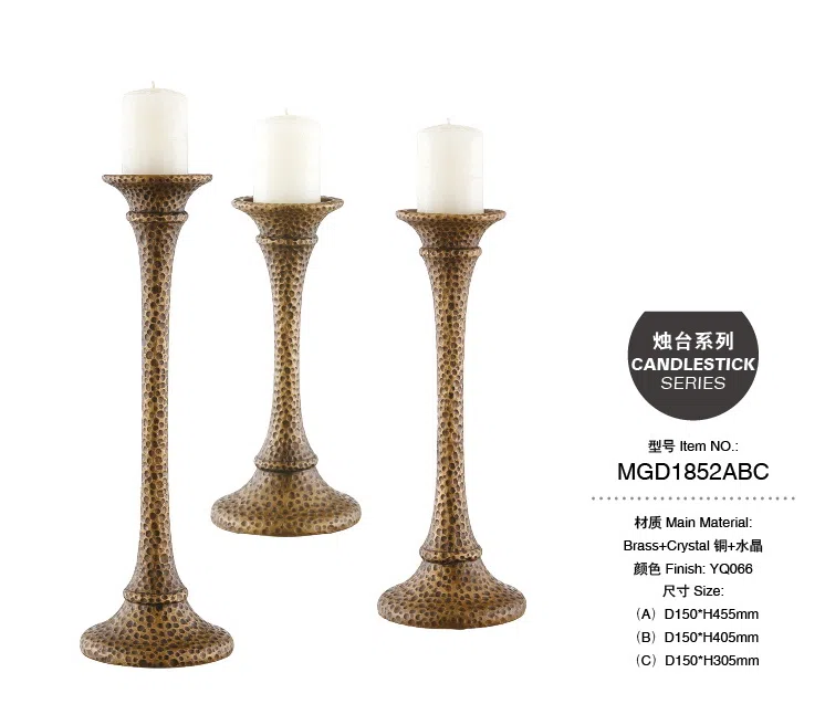 Candle holders and candelabras MGD1852ABC