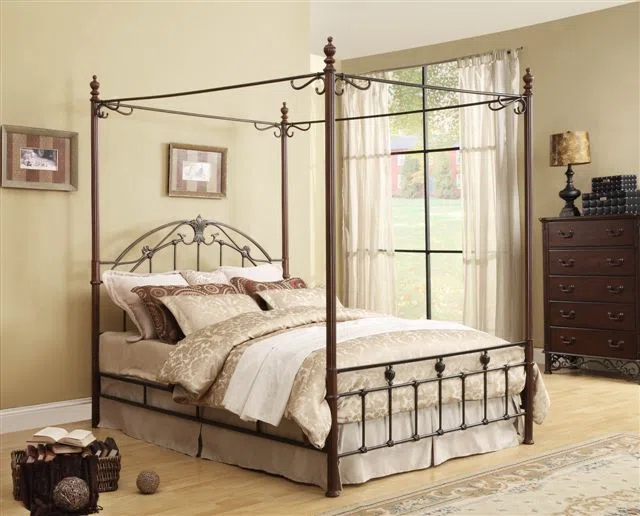 Beds and bedrooms 929B with canopy-2