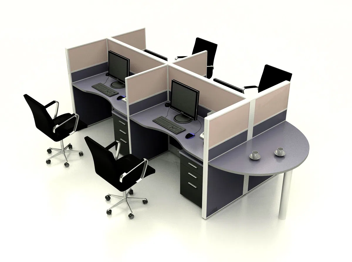 Офисная мебель D6 series partition 2-3