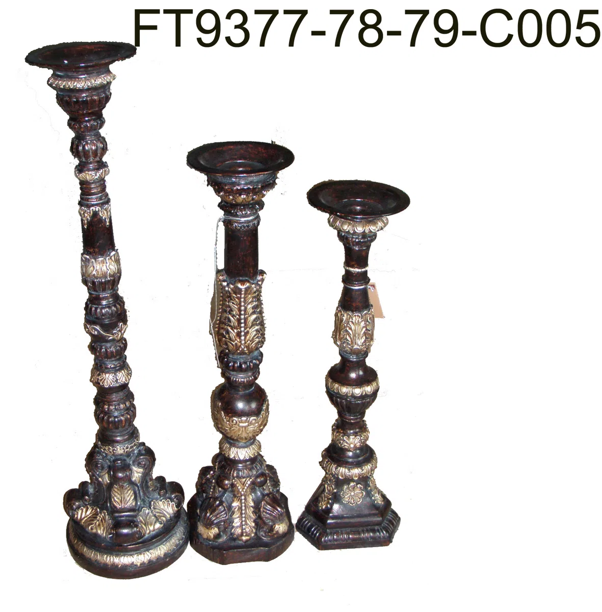 Candle holders and candelabras FT#9377-78-79-C055