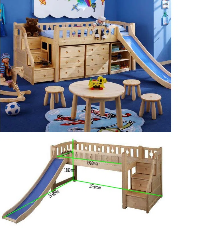 Оснащение и оборудование bunk bed 1