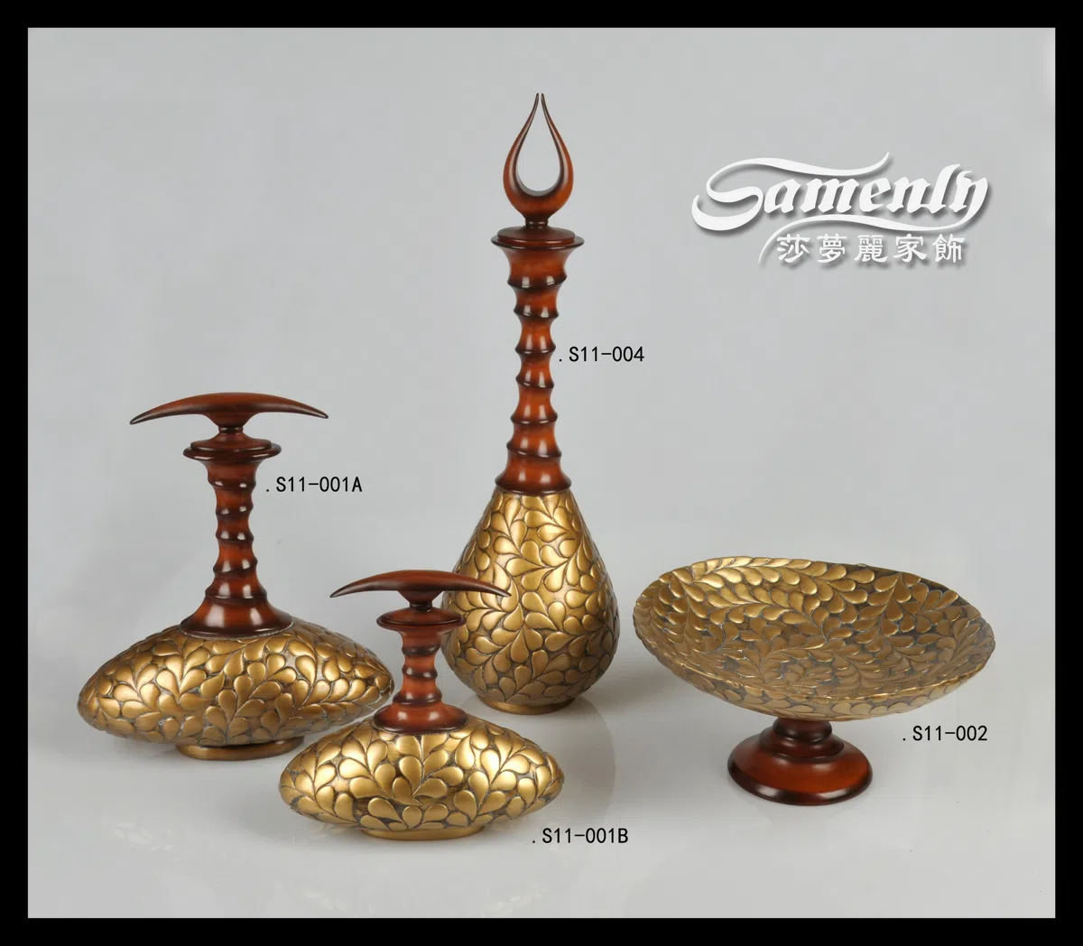 Candle holders and candelabras S11-001A-B