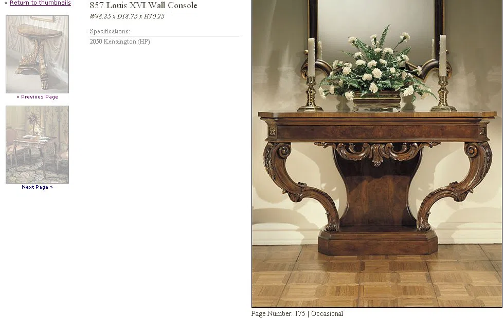 Furniture sets and selections 175-1