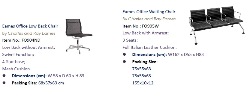 Furniture sets and selections 186