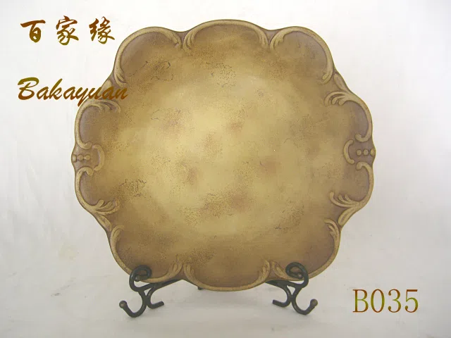 Посуда, подносы и декоративные блюда B035