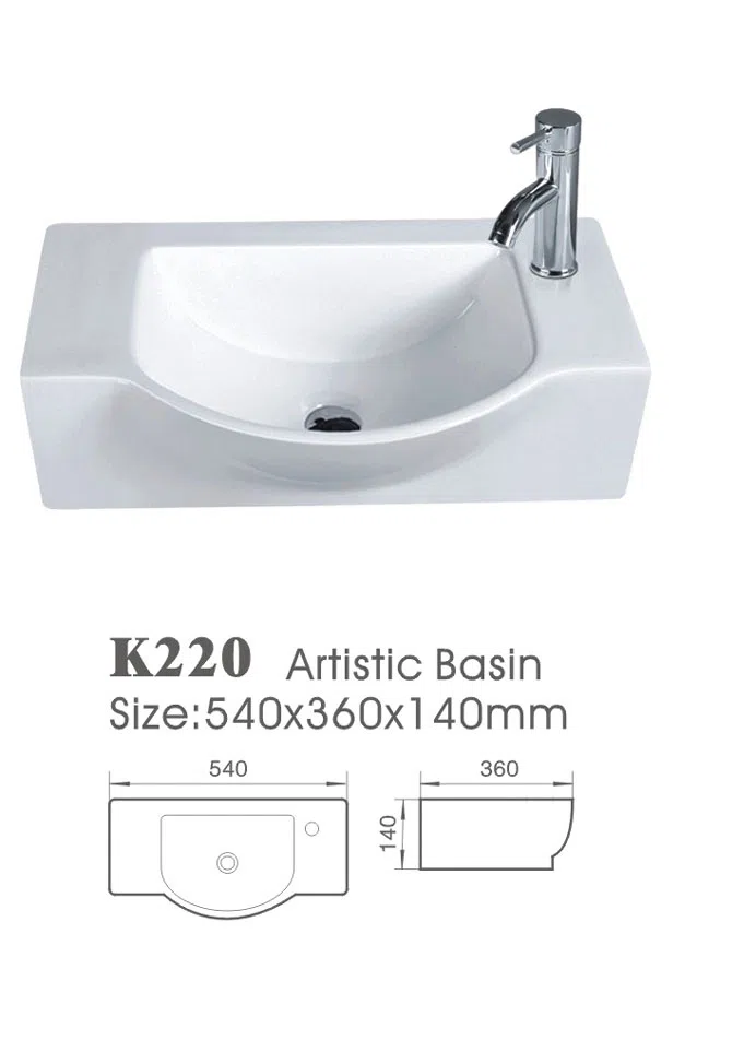 Bathroom furniture, fixtures and accessories K220