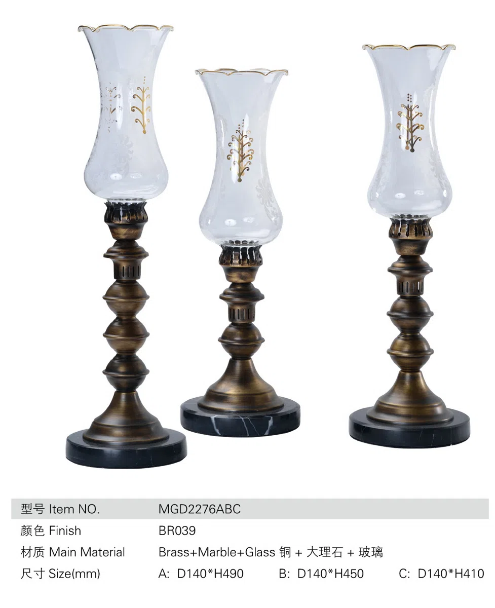 Candle holders and candelabras MGD2276ABC