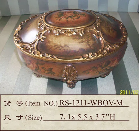 Посуда, подносы и декоративные блюда RS-1211-WBOV-M