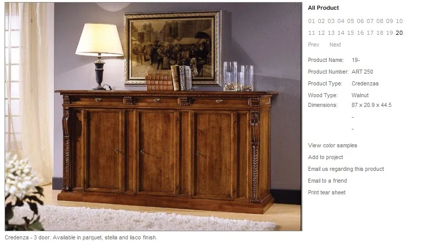 Cabinets, dressers and shelves 20