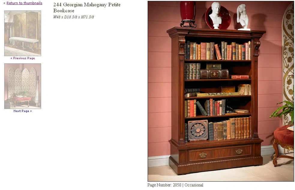 Cabinets, dressers and shelves 2050-1